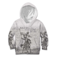 Polish-Lithuanian Commonwealth Kid Hoodie Winged Hussars-Vintage Style