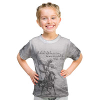 Polish-Lithuanian Commonwealth Kid T Shirt Winged Hussars-Vintage Style