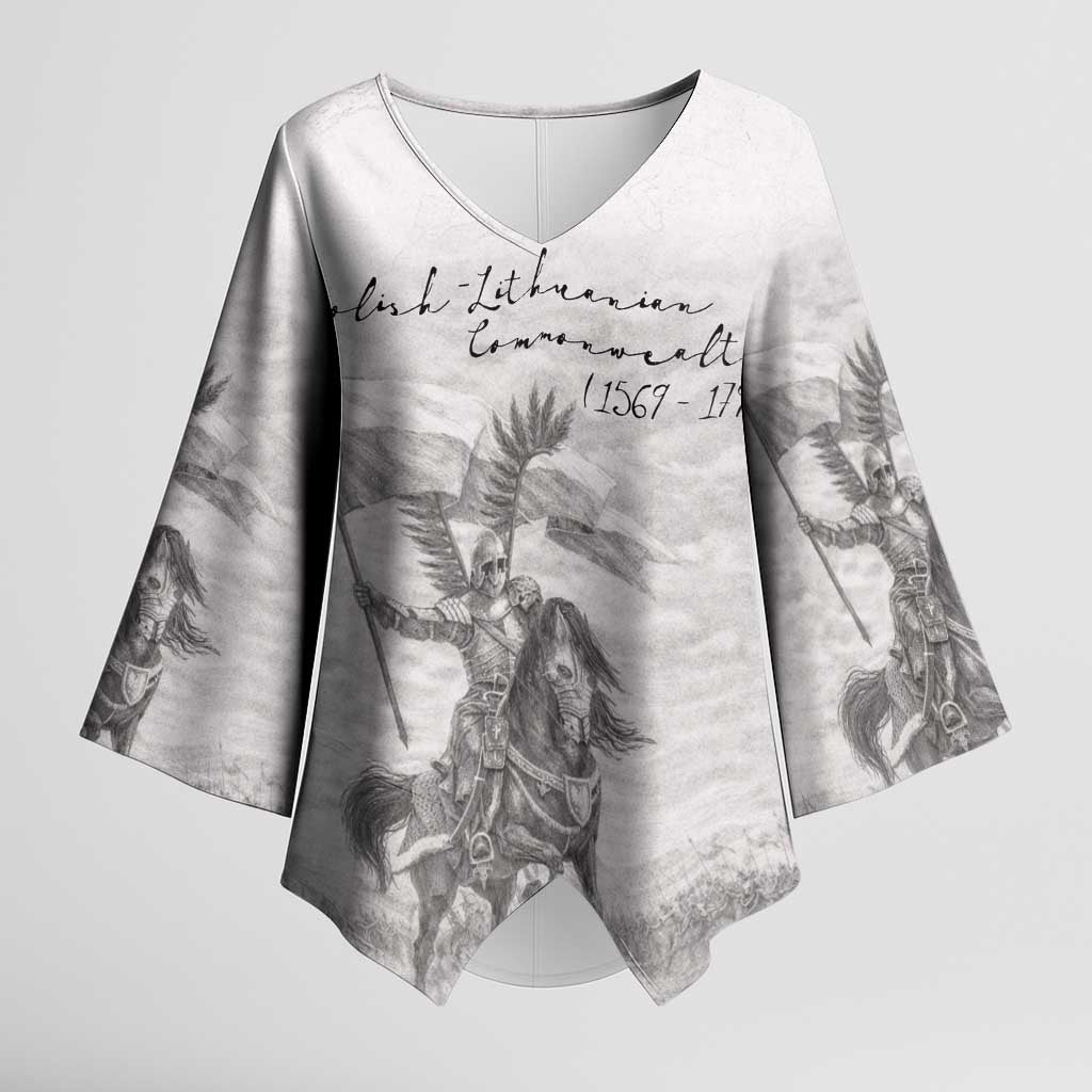 Polish-Lithuanian Commonwealth Kimono Sleeve Blouse Winged Hussars-Vintage Style