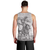 Polish-Lithuanian Commonwealth Men Tank Top Winged Hussars-Vintage Style