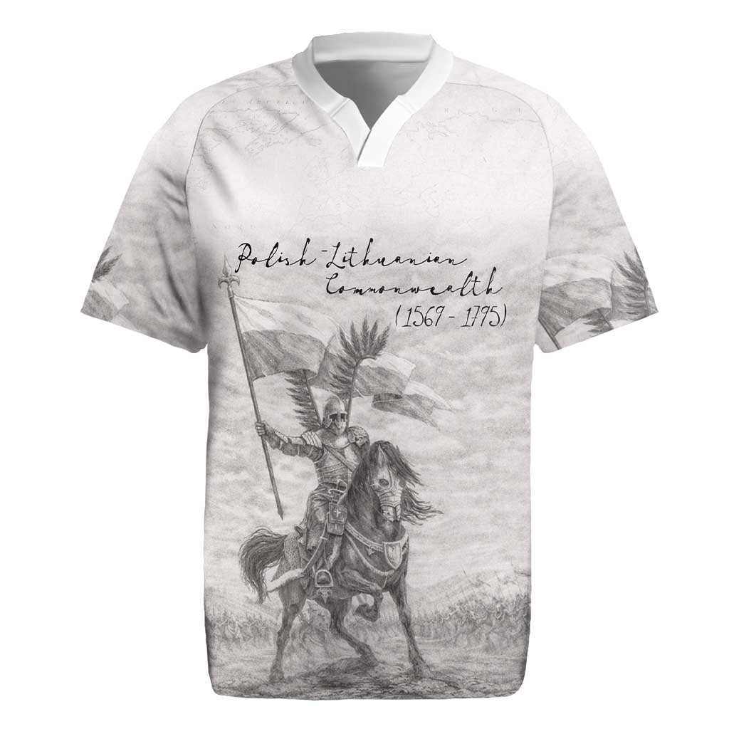 Polish-Lithuanian Commonwealth Rugby Jersey Winged Hussars-Vintage Style