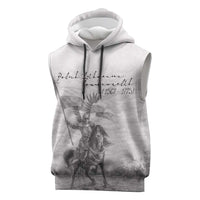 Polish-Lithuanian Commonwealth Sleeveless Hoodie Winged Hussars-Vintage Style