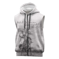 Polish-Lithuanian Commonwealth Sleeveless Zip Hoodie Winged Hussars-Vintage Style
