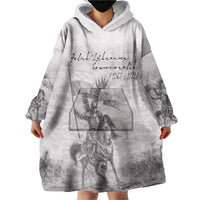 Polish-Lithuanian Commonwealth Wearable Blanket Hoodie Winged Hussars-Vintage Style