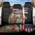 Kentucky Race For Rose 150th Back Car Seat Cover Horseshoe With American Flag Vintage Style