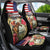 Kentucky Race For Rose 150th Car Seat Cover Horseshoe With American Flag Vintage Style