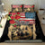 The First Kentucky Horse Racing Bedding Set Since 1875 American Flag Vintage Style - Wonder Print Shop