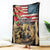 The First Kentucky Horse Racing Blanket Since 1875 American Flag Vintage Style