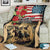 The First Kentucky Horse Racing Blanket Since 1875 American Flag Vintage Style