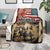 The First Kentucky Horse Racing Blanket Since 1875 American Flag Vintage Style