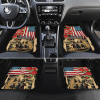 The First Kentucky Horse Racing Car Mats Since 1875 American Flag Vintage Style - Wonder Print Shop