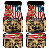 The First Kentucky Horse Racing Car Mats Since 1875 American Flag Vintage Style - Wonder Print Shop