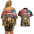 The First Kentucky Horse Racing Couples Matching Off Shoulder Short Dress and Hawaiian Shirt Since 1875 American Flag Vintage Style - Wonder Print Shop
