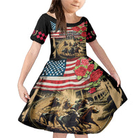 The First Kentucky Horse Racing Family Matching Mermaid Dress and Hawaiian Shirt Since 1875 American Flag Vintage Style - Wonder Print Shop