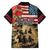 The First Kentucky Horse Racing Family Matching Summer Maxi Dress and Hawaiian Shirt Since 1875 American Flag Vintage Style - Wonder Print Shop
