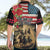 The First Kentucky Horse Racing Hawaiian Shirt Since 1875 American Flag Vintage Style - Wonder Print Shop