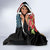 The First Kentucky Horse Racing Hooded Blanket Since 1875 American Flag Vintage Style