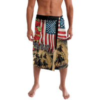 The First Kentucky Horse Racing Lavalava Since 1875 American Flag Vintage Style - Wonder Print Shop