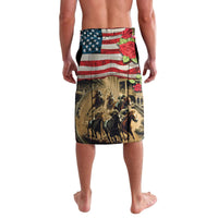 The First Kentucky Horse Racing Lavalava Since 1875 American Flag Vintage Style - Wonder Print Shop