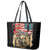 The First Kentucky Horse Racing Leather Tote Bag Since 1875 American Flag Vintage Style