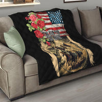The First Kentucky Horse Racing Quilt Since 1875 American Flag Vintage Style - Wonder Print Shop
