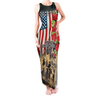 The First Kentucky Horse Racing Tank Maxi Dress Since 1875 American Flag Vintage Style - Wonder Print Shop