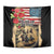 The First Kentucky Horse Racing Tapestry Since 1875 American Flag Vintage Style - Wonder Print Shop
