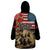 The First Kentucky Horse Racing Wearable Blanket Hoodie Since 1875 American Flag Vintage Style - Wonder Print Shop