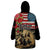 The First Kentucky Horse Racing Wearable Blanket Hoodie Since 1875 American Flag Vintage Style