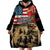 The First Kentucky Horse Racing Wearable Blanket Hoodie Since 1875 American Flag Vintage Style - Wonder Print Shop