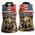 The First Kentucky Horse Racing Women Sleeveless Polo Shirt Since 1875 American Flag Vintage Style - Wonder Print Shop
