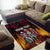 Personalized Kentucky Horses Racing Area Rug Race For Burning Roses