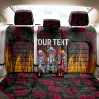 Personalized Kentucky Horses Racing Back Car Seat Cover Race For Burning Roses - Wonder Print Shop