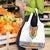 Haiti Flag Traditional Dashiki Grocery Bag White Color