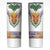 Haiti Flag Traditional Dashiki Skinny Tumbler White Color