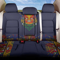 Haiti Flag Traditional Dashiki Back Car Seat Cover Black Color