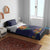 Haiti Flag Traditional Dashiki Bedding Set Black Color