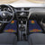 Haiti Flag Traditional Dashiki Car Mats Black Color