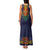 Haiti Flag Traditional Dashiki Family Matching Tank Maxi Dress and Hawaiian Shirt Black Color