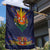 Haiti Flag Traditional Dashiki Garden Flag Black Color