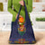 Haiti Flag Traditional Dashiki Grocery Bag Black Color