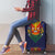Haiti Flag Traditional Dashiki Luggage Cover Black Color