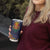 Haiti Flag Traditional Dashiki Tumbler Cup Black Color