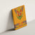 Haiti Flag Traditional Dashiki Canvas Wall Art Yellow Color