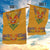 Haiti Flag Traditional Dashiki Garden Flag Yellow Color