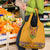 Haiti Flag Traditional Dashiki Grocery Bag Yellow Color