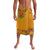 Haiti Flag Traditional Dashiki Lavalava Yellow Color