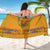 Haiti Flag Traditional Dashiki Sarong Yellow Color