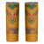 Haiti Flag Traditional Dashiki Skinny Tumbler Yellow Color
