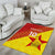 Custom Zimbabwe Cricket Area Rug Flame Warriors Zimbabwe Spirit - Wonder Print Shop